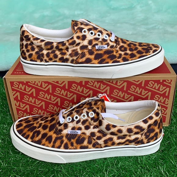 VANS ERA LEOPARD BLACK/TRUE WHITE WMNS - Picture 2 of 13